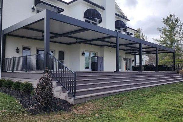 wellfurnir Wall-mounted Pergolas 4